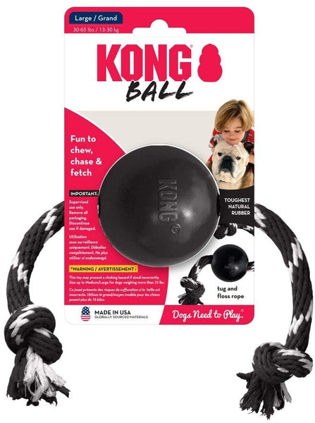 KONG pelota Extreme Grande con cuerda