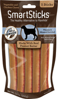 SMART STICKS sabor cacahuate 5 piezas